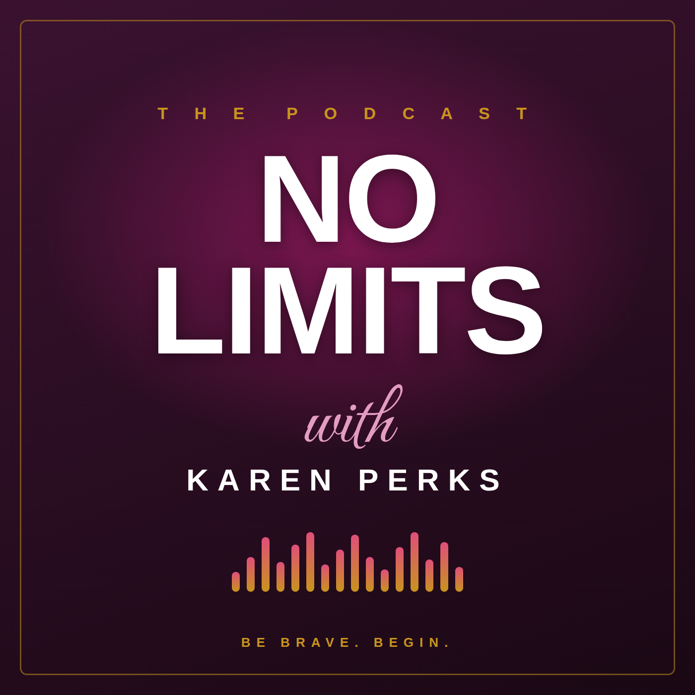 No Limits with Karen Perks podcast cover